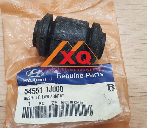 Cao su càng A nhỏ, cao su càng A quả nhỏ Hyundai Grand i10, Kia Morning.  Hàng chính hãng, mã sản phẩm: 545511J000, 545511R000, 545514L000, 5455107000.