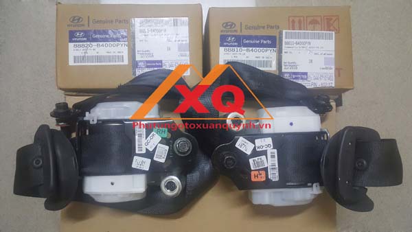 Dây đai an toàn Hyundai Grand i10. Hàng chính hãng, mã sản phẩm:88820B4000PYN, 88810B4000PYN,  88820B4300PYN*, 88870B4000PYN*, 88880B4200PYN*, 88810B4300PYN