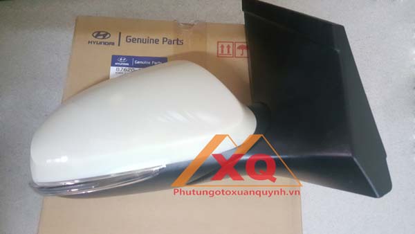 Gương chiếu hậu Grand i10 có sấy có xi nhan mã 87620B4180, 87610B4180