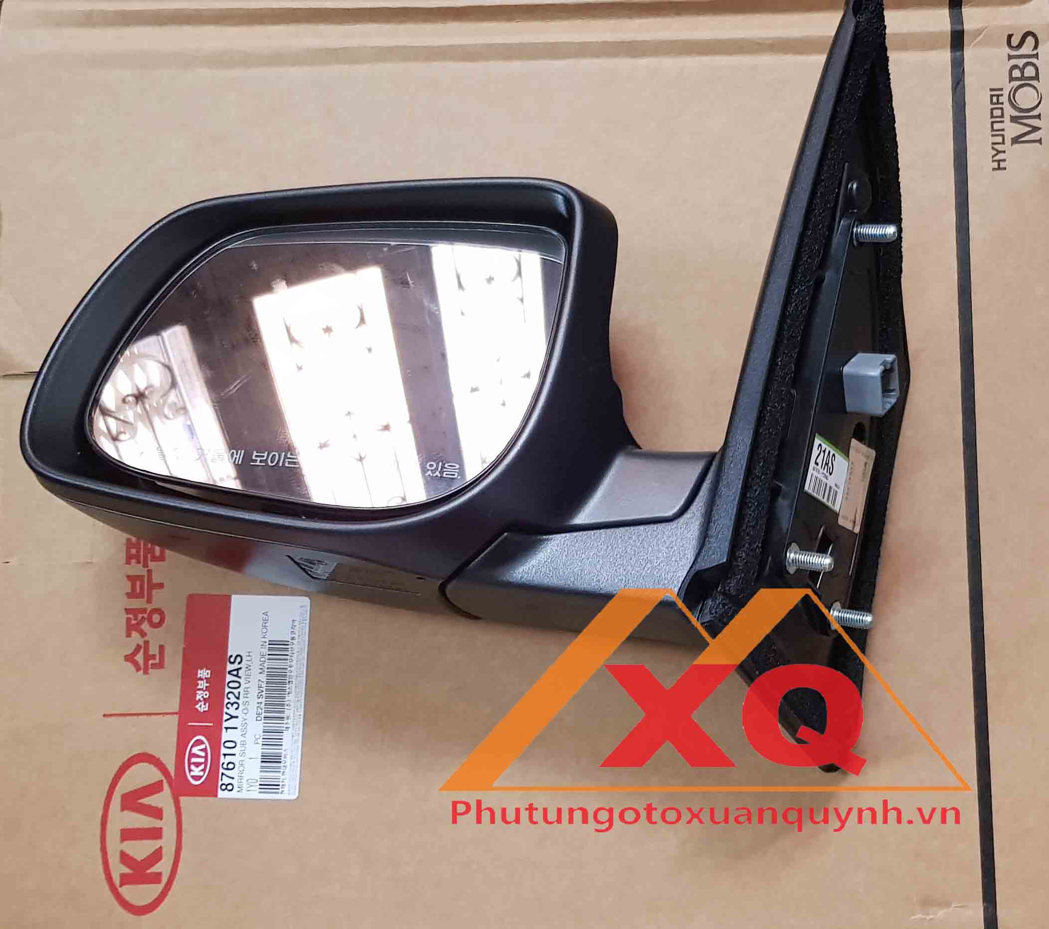 Gương chiếu hậu morning , kính chiếu hậu morning chính hãng mã hàng  876101Y320AS, 876201Y320AS, 876101Y370AS, 876201Y920AS, 876101Y430AS, 876201Y980AS