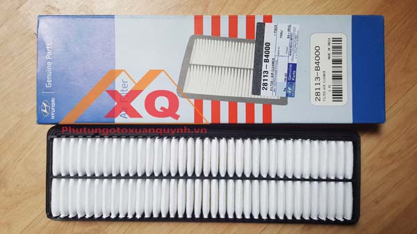 Lọc gió động cơ Grand i10 mã 28113B4000 chính hãng