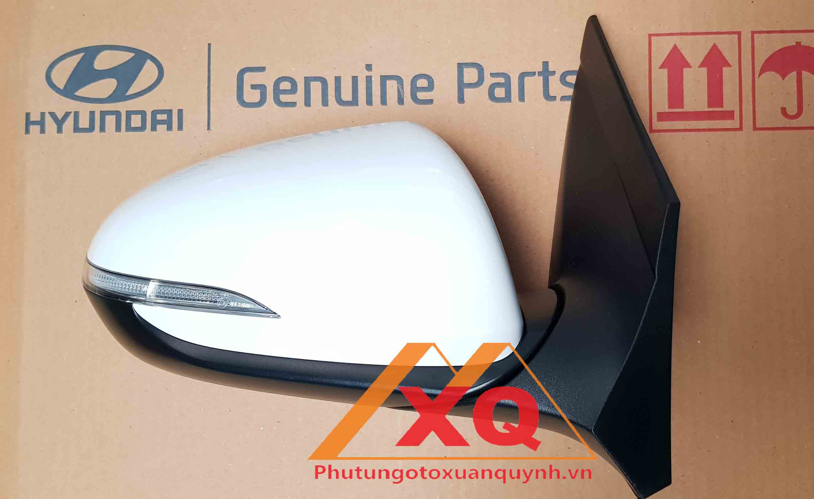Gương chiếu hậu, Kính chiếu hậu Hyundai Accent 2018- chính hãng mã sản phẩm 87610H6360, 87620H6360, 87610H6010, 87620H6010